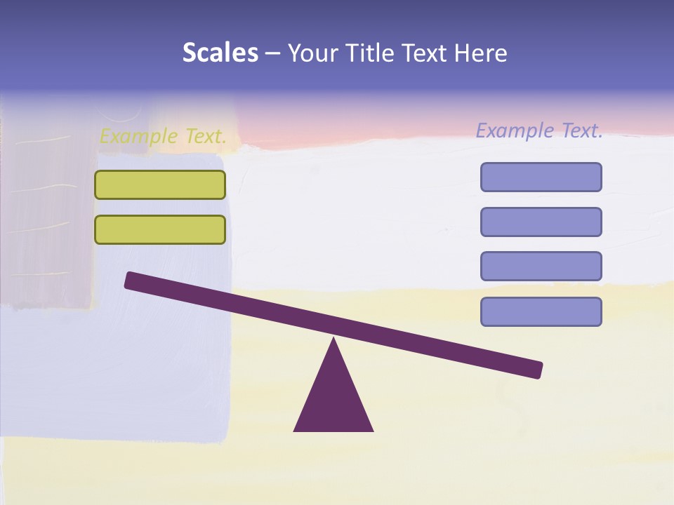 Hue Painting Art PowerPoint Template