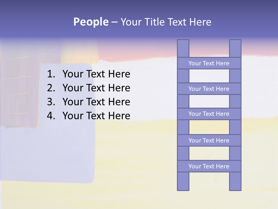 Hue Painting Art PowerPoint Template