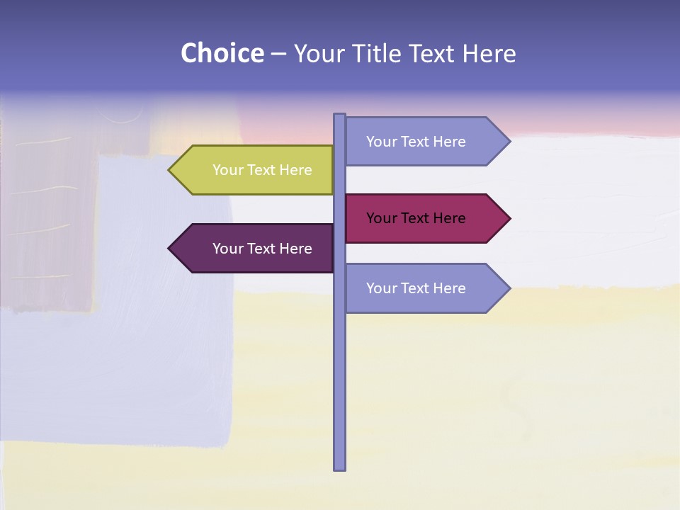 Hue Painting Art PowerPoint Template