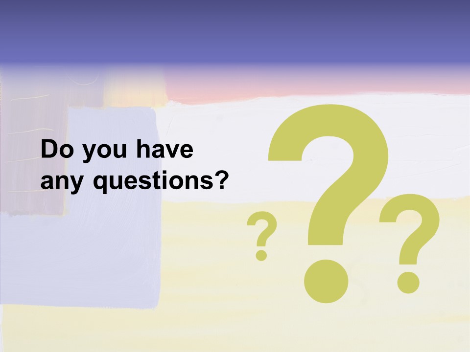 Hue Painting Art PowerPoint Template