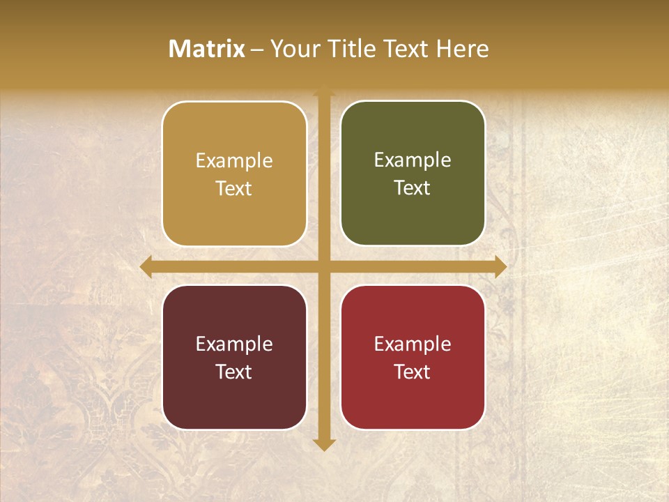 Old Lines Paper PowerPoint Template