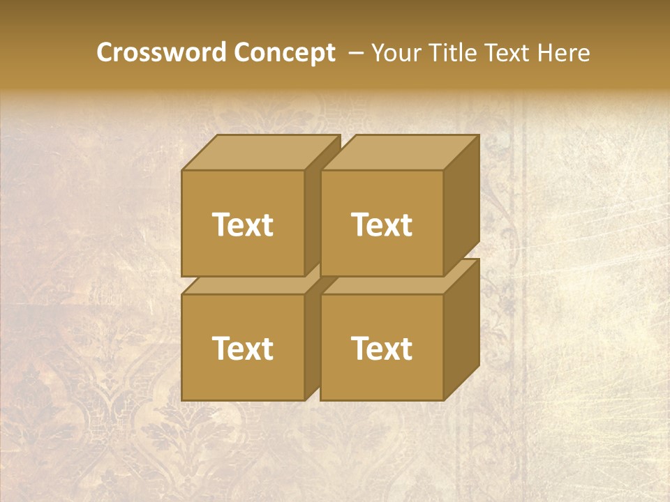Old Lines Paper PowerPoint Template