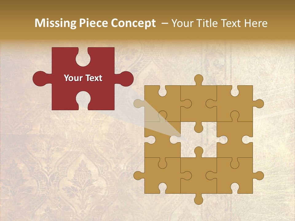 Old Lines Paper PowerPoint Template