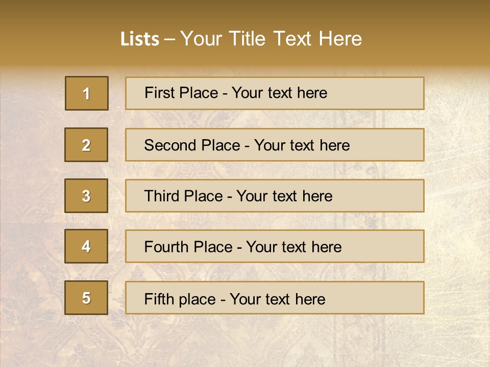 Old Lines Paper PowerPoint Template
