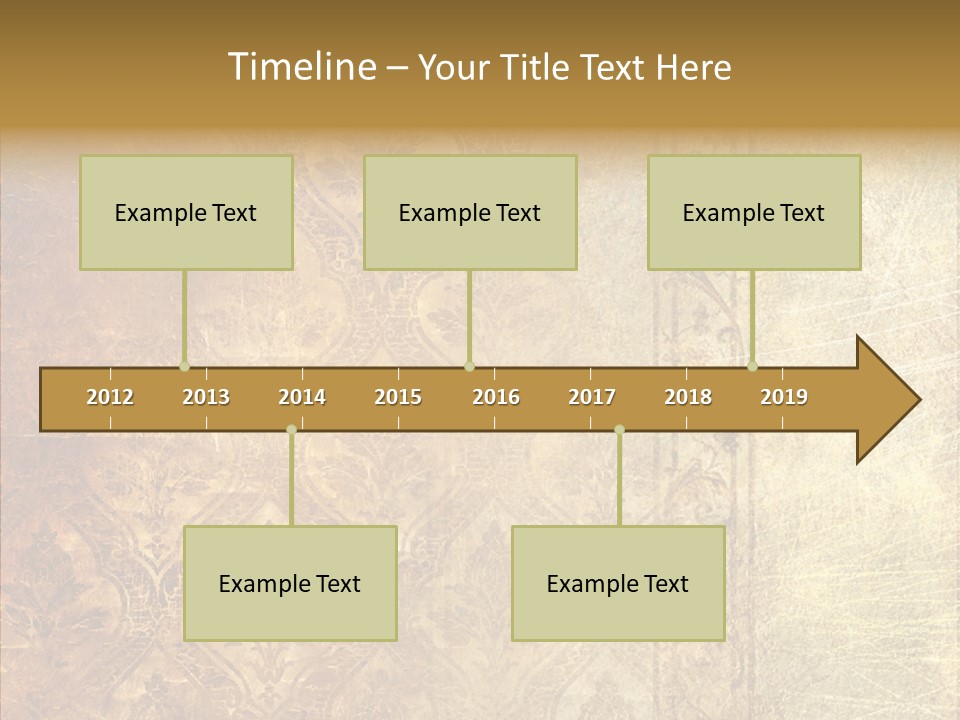 Old Lines Paper PowerPoint Template