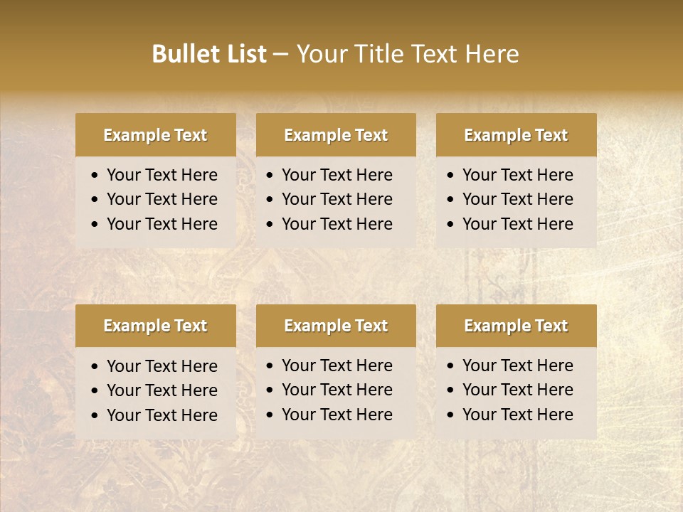 Old Lines Paper PowerPoint Template