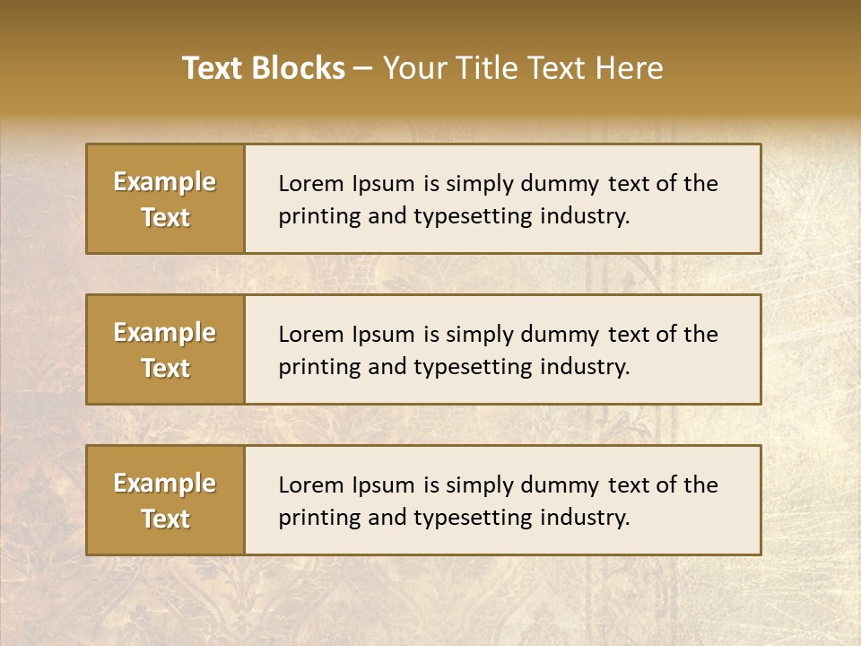 Old Lines Paper PowerPoint Template