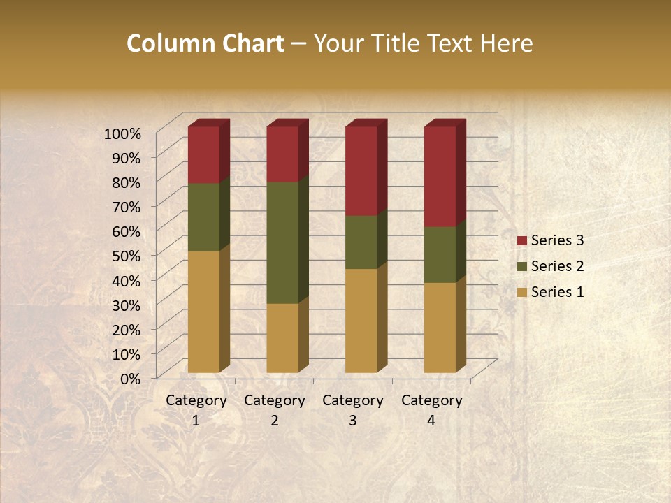Old Lines Paper PowerPoint Template