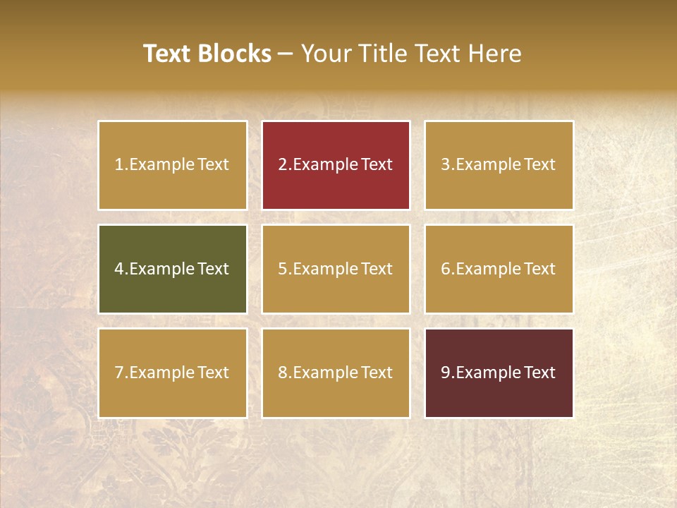 Old Lines Paper PowerPoint Template