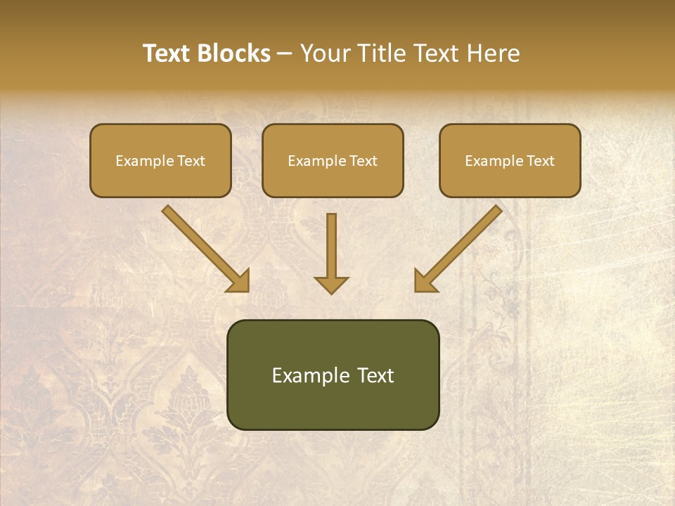 Old Lines Paper PowerPoint Template