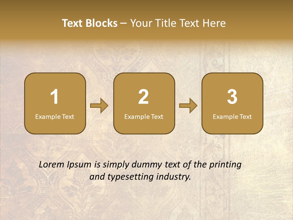 Old Lines Paper PowerPoint Template