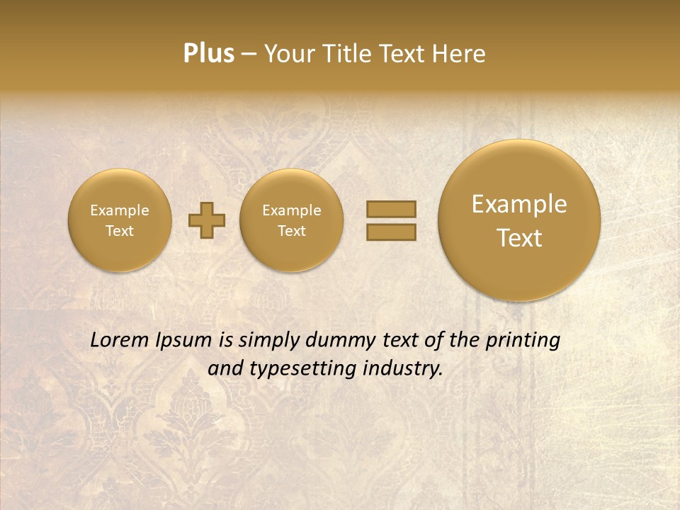 Old Lines Paper PowerPoint Template