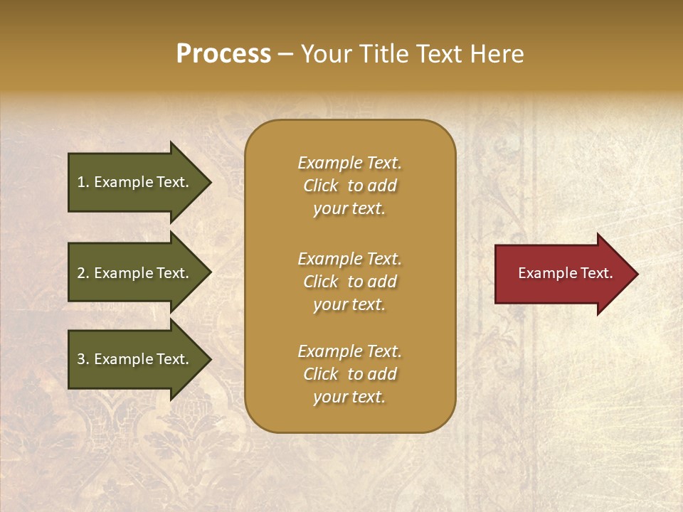 Old Lines Paper PowerPoint Template