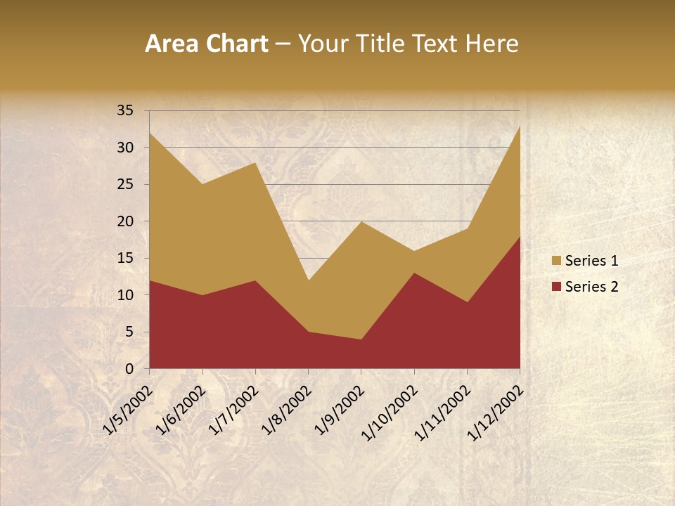 Old Lines Paper PowerPoint Template