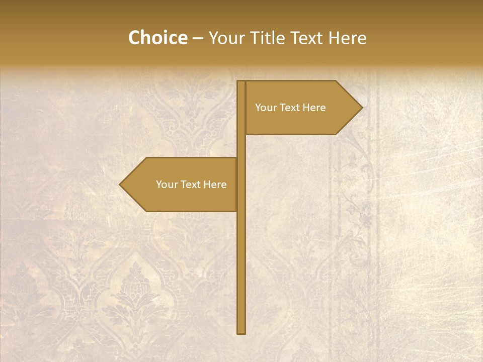 Old Lines Paper PowerPoint Template