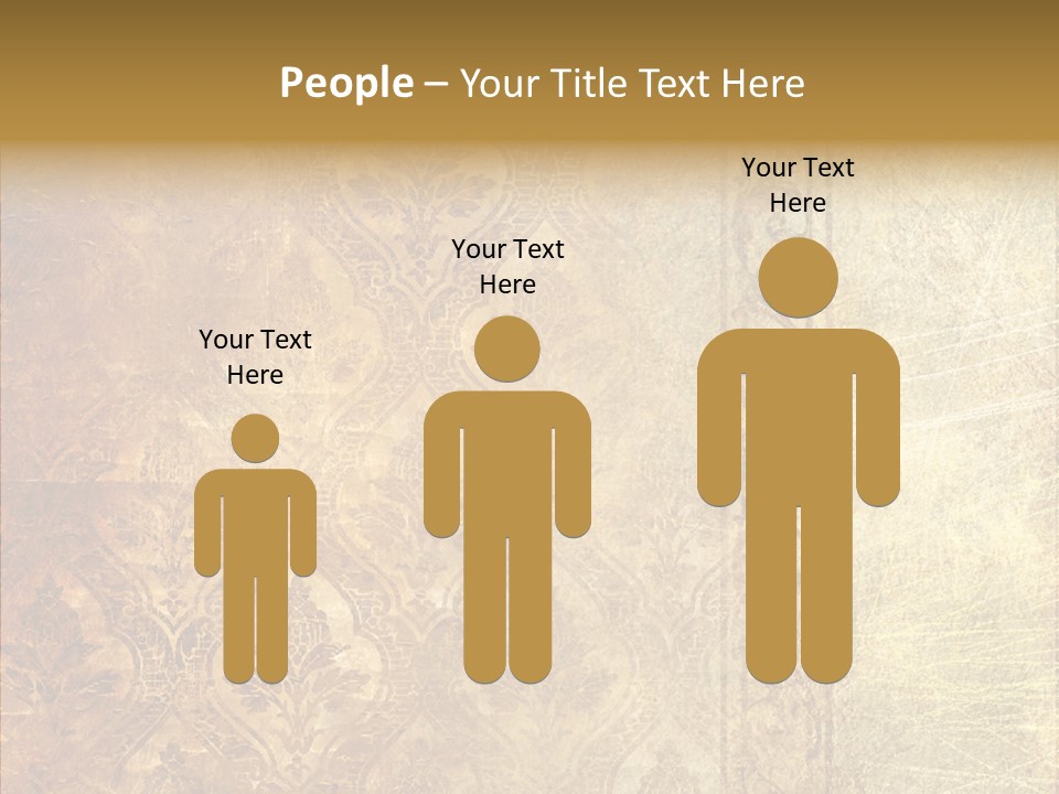 Old Lines Paper PowerPoint Template