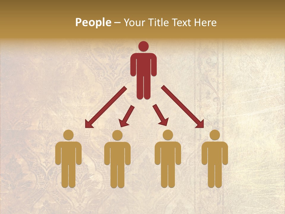 Old Lines Paper PowerPoint Template