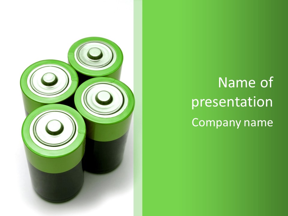 Mobility White Background PowerPoint Template