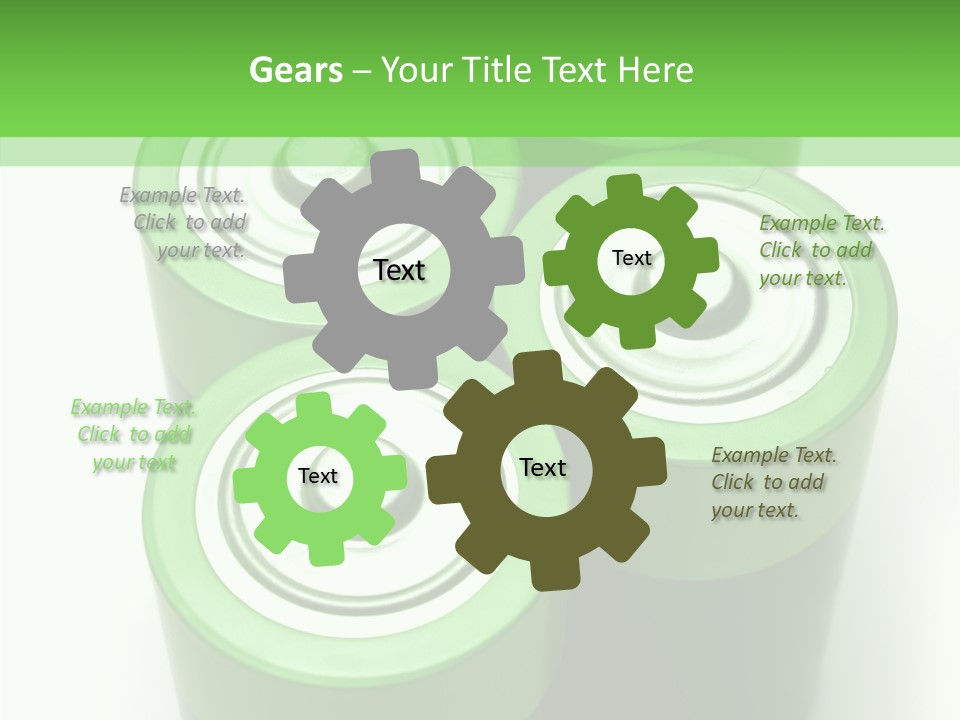 Mobility White Background PowerPoint Template