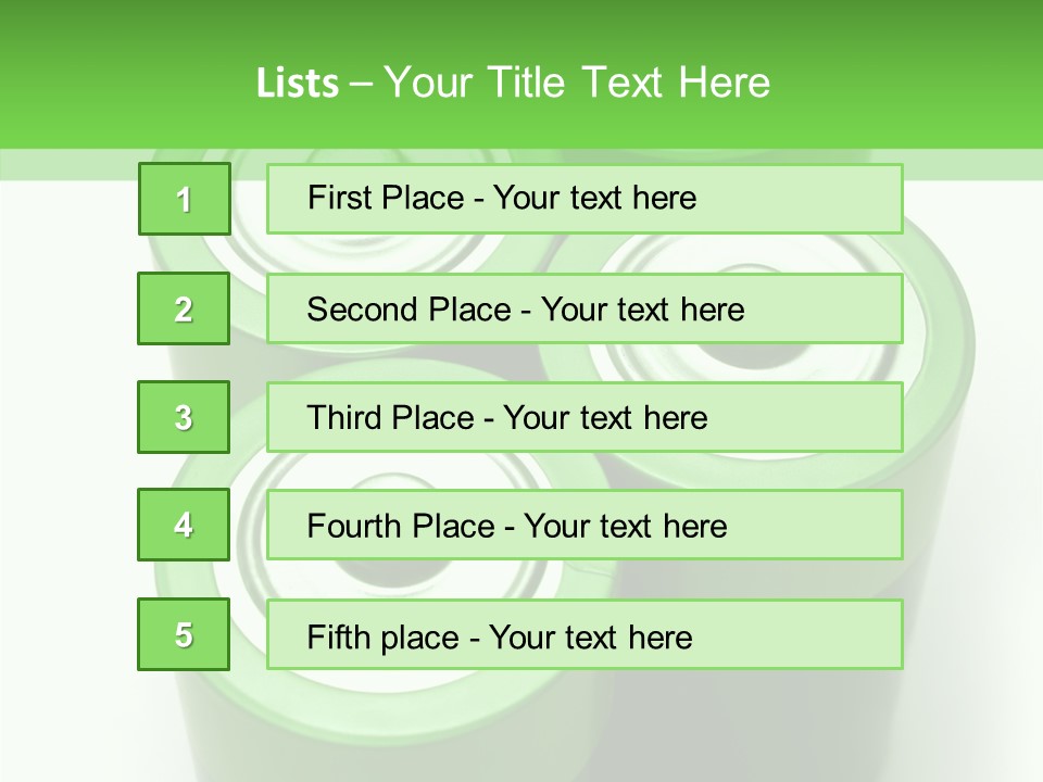 Mobility White Background PowerPoint Template