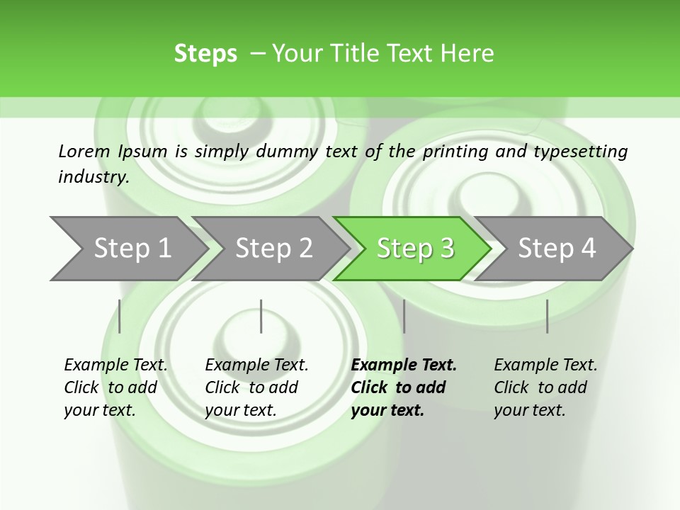 Mobility White Background PowerPoint Template