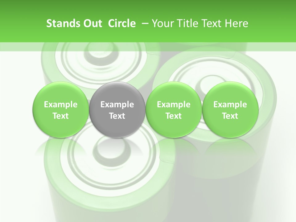 Mobility White Background PowerPoint Template