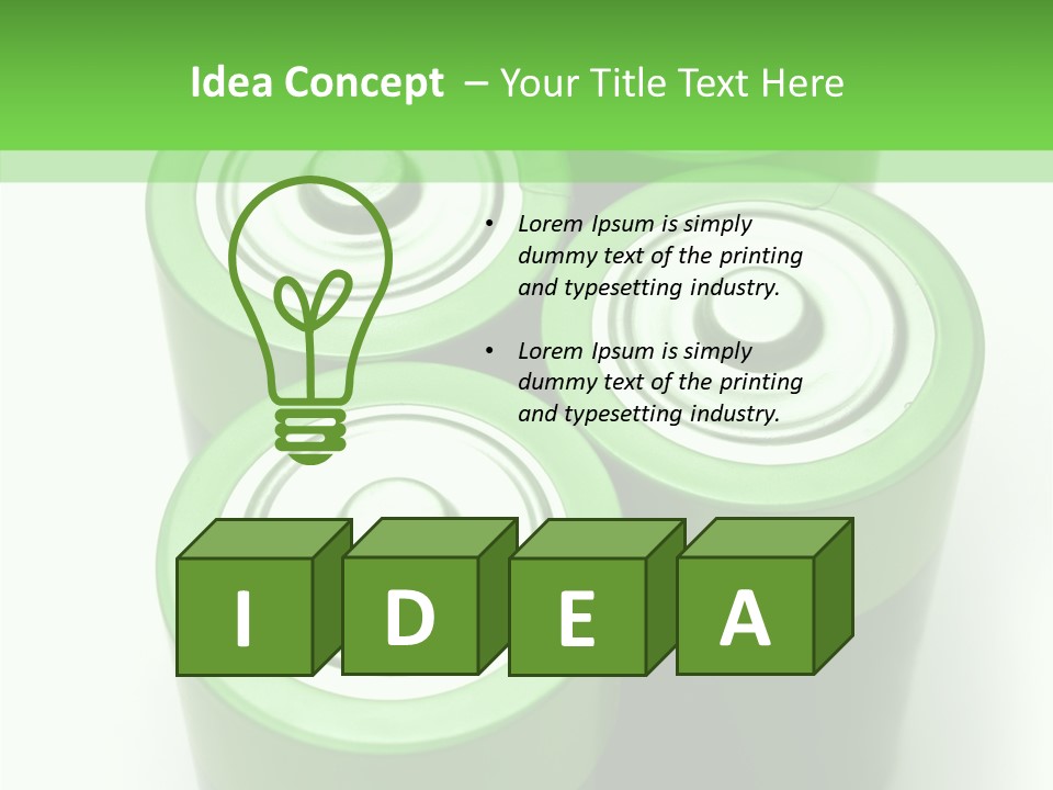 Mobility White Background PowerPoint Template