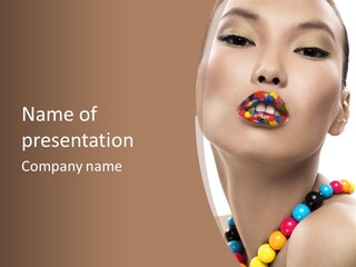 Multi Cosmetics Attractive PowerPoint Template