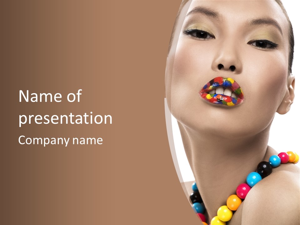 Multi Cosmetics Attractive PowerPoint Template