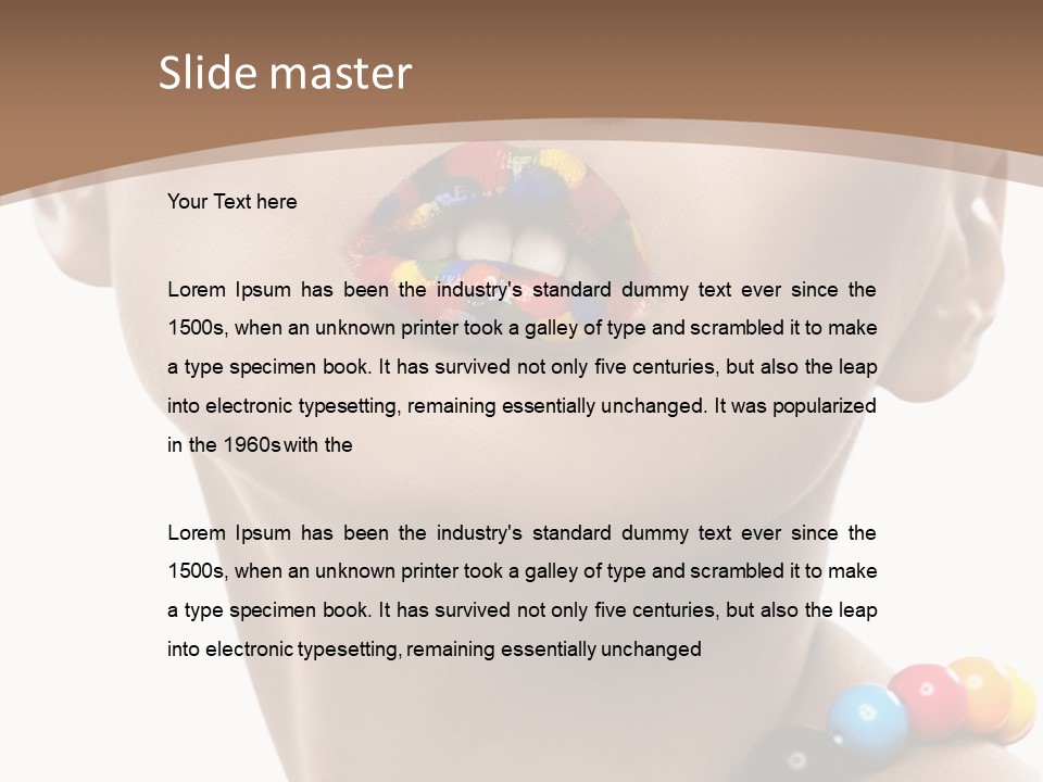 Multi Cosmetics Attractive PowerPoint Template