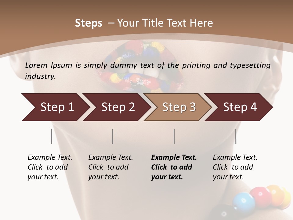 Multi Cosmetics Attractive PowerPoint Template