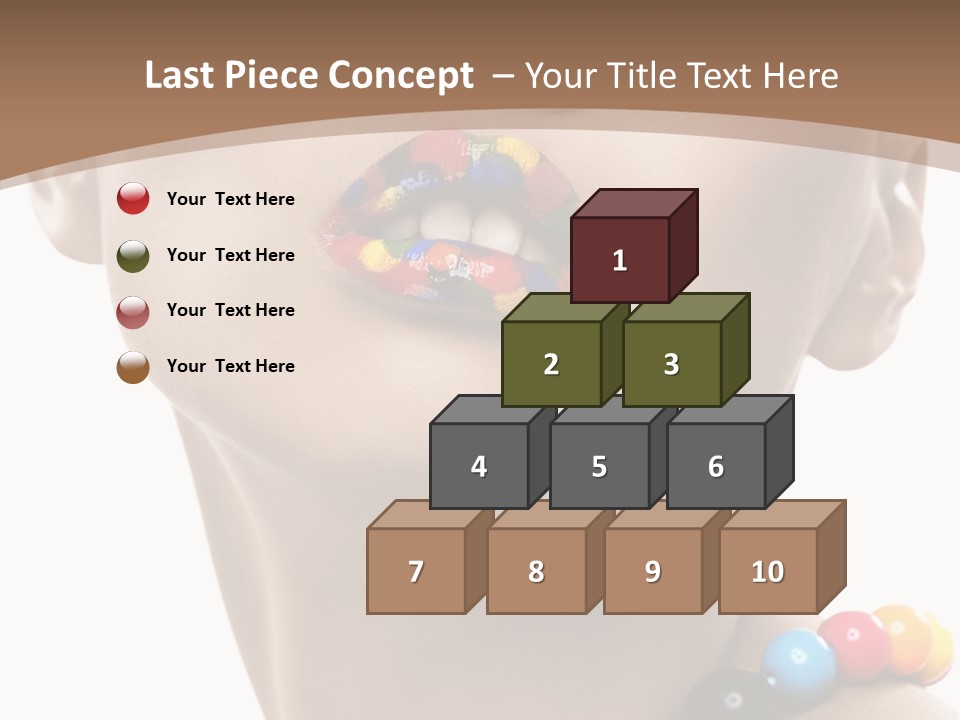 Multi Cosmetics Attractive PowerPoint Template