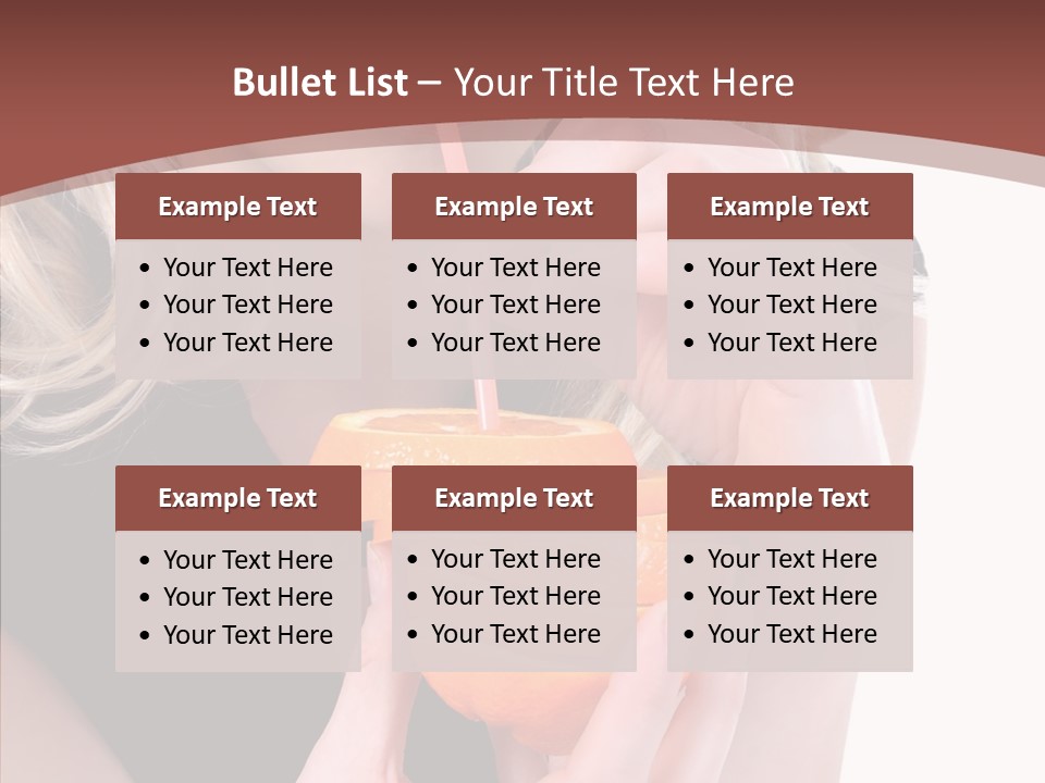 Corporation Di Cu Ion Table PowerPoint Template