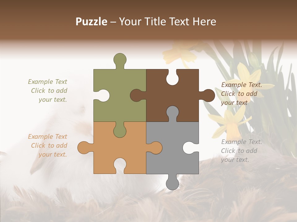 Pepper Pork Knife PowerPoint Template