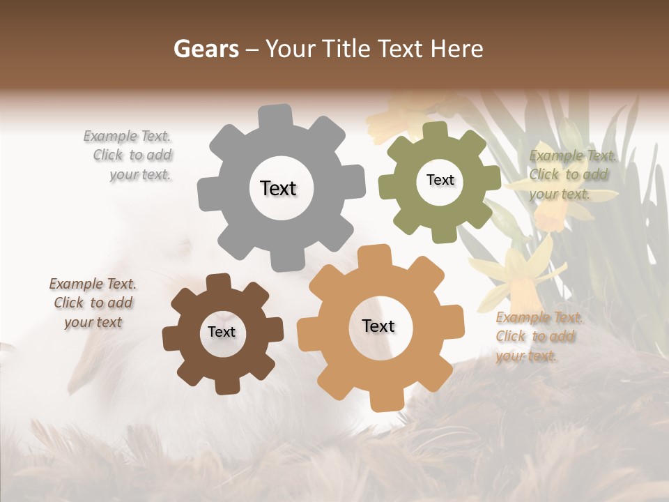 Pepper Pork Knife PowerPoint Template