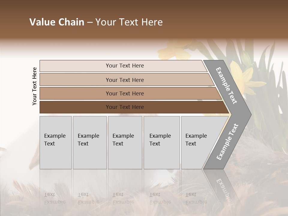 Pepper Pork Knife PowerPoint Template