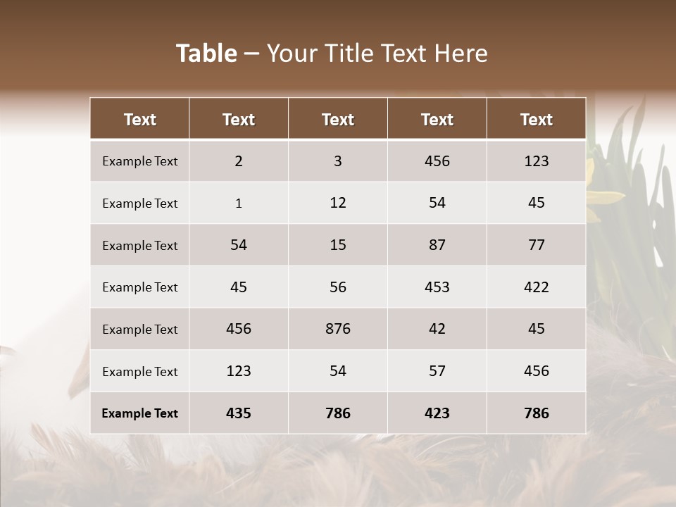 Pepper Pork Knife PowerPoint Template