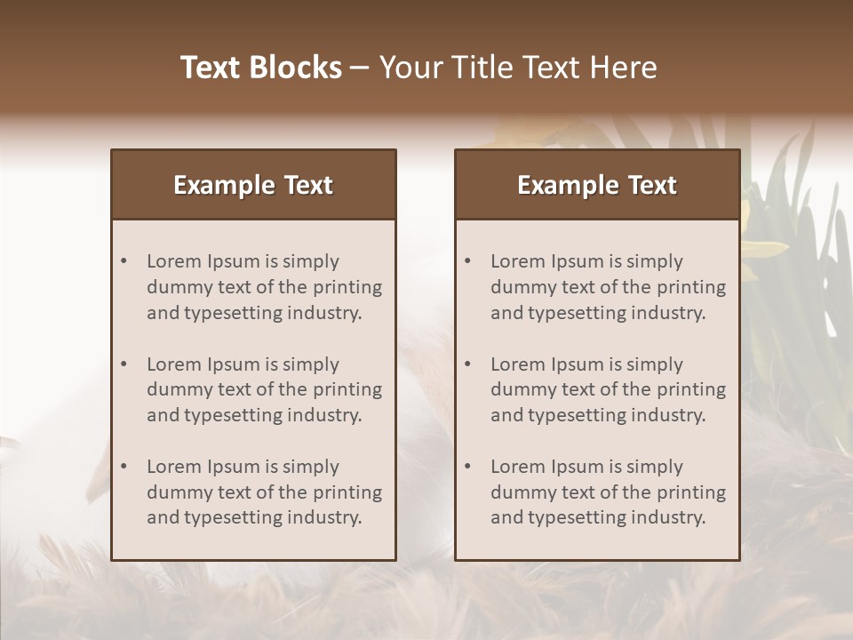 Pepper Pork Knife PowerPoint Template