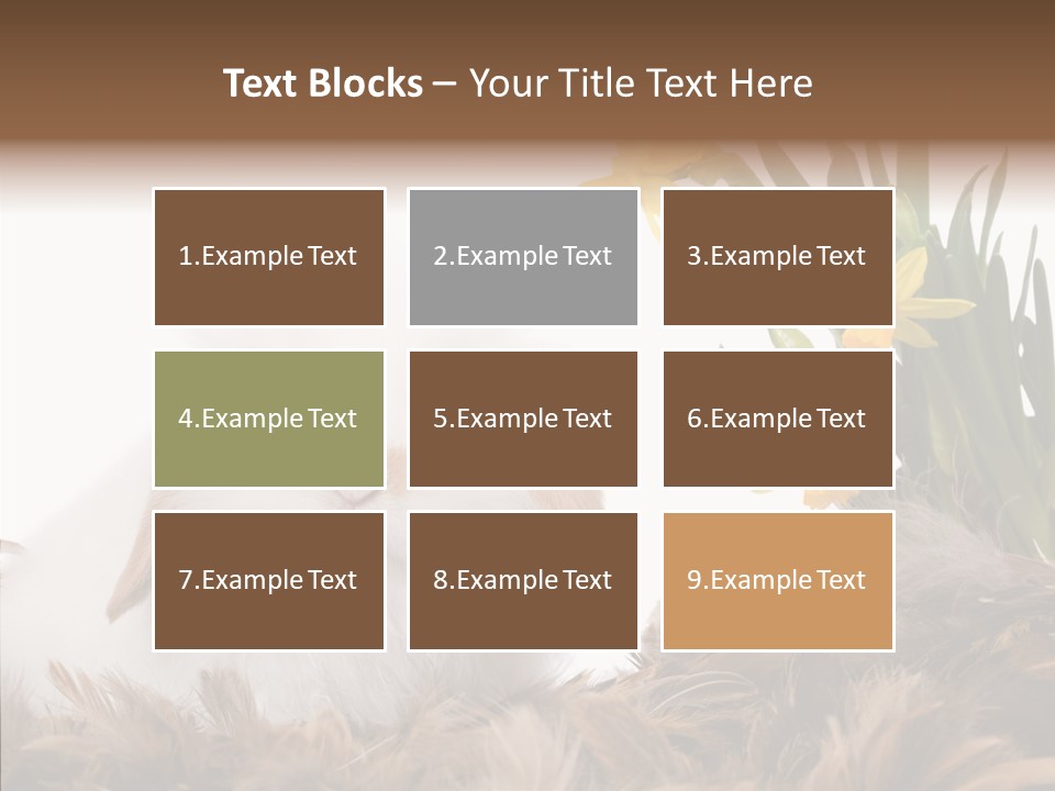 Pepper Pork Knife PowerPoint Template