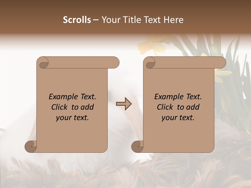 Pepper Pork Knife PowerPoint Template