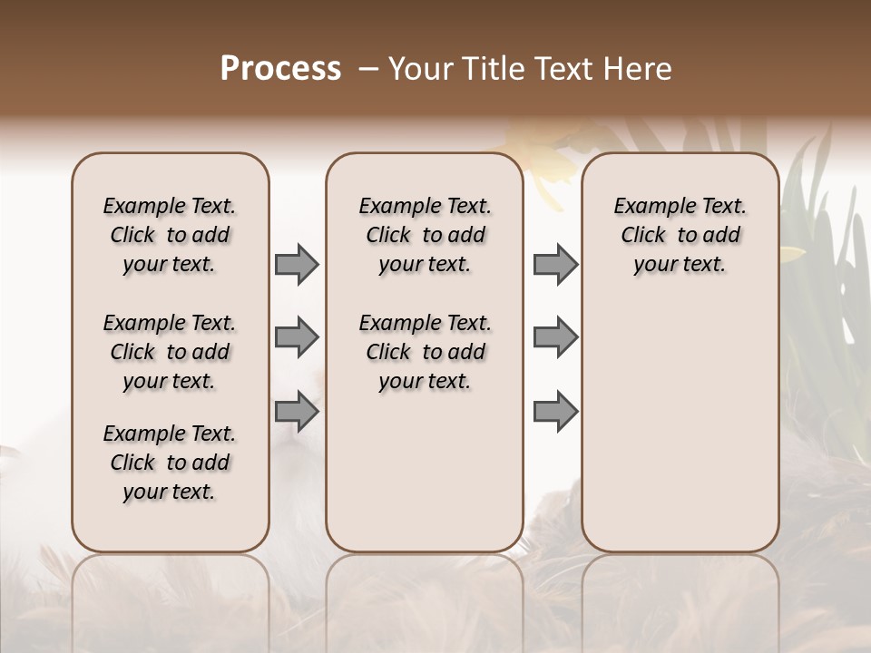 Pepper Pork Knife PowerPoint Template