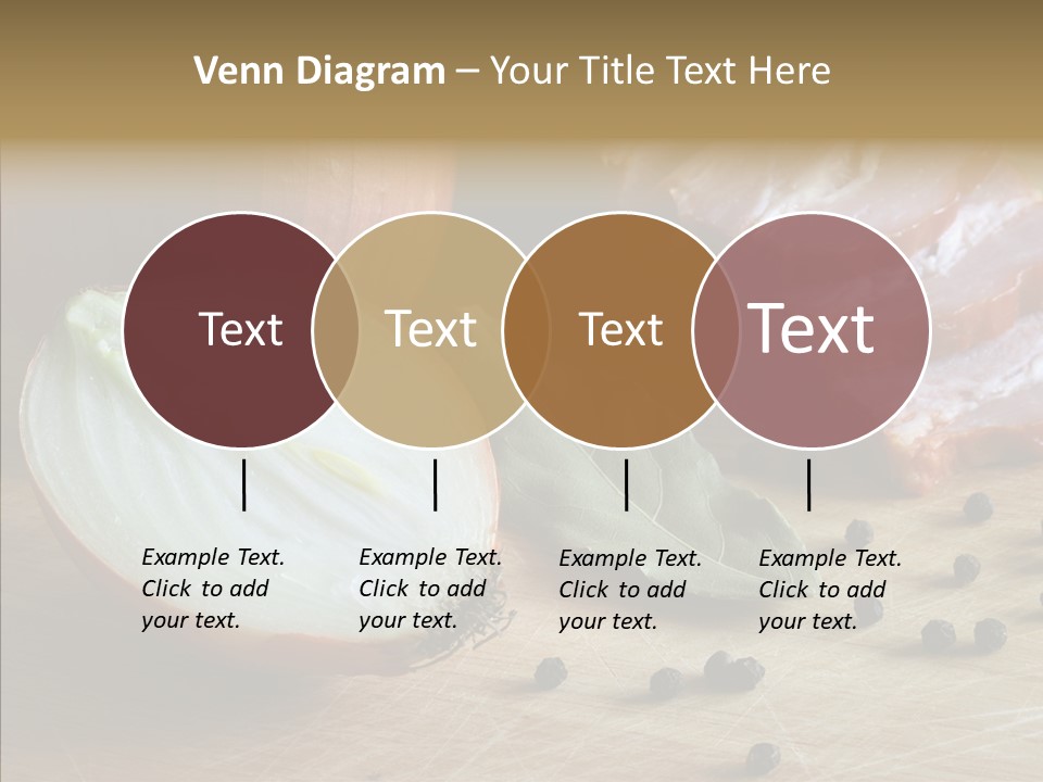 Pepper Pork Knife PowerPoint Template