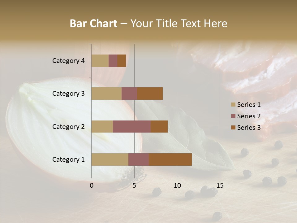Pepper Pork Knife PowerPoint Template