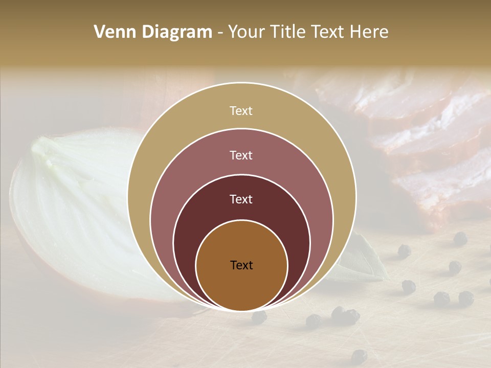 Pepper Pork Knife PowerPoint Template