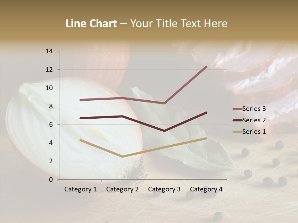 Pepper Pork Knife PowerPoint Template