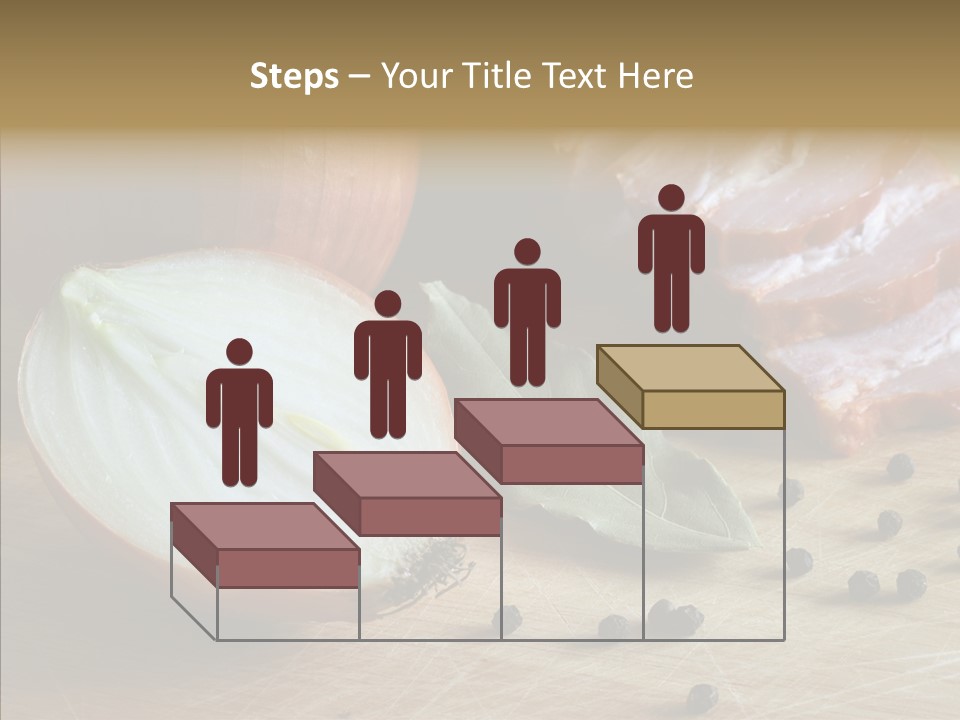 Pepper Pork Knife PowerPoint Template