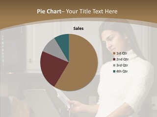 Online Kitchen Pretty PowerPoint Template