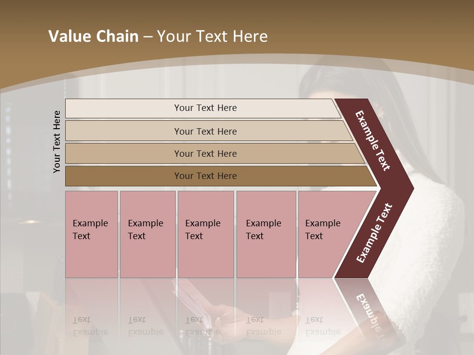 Online Kitchen Pretty PowerPoint Template