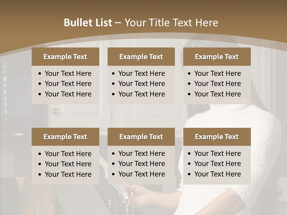 Online Kitchen Pretty PowerPoint Template
