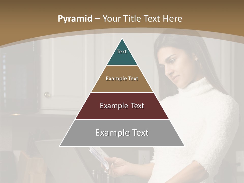 Online Kitchen Pretty PowerPoint Template